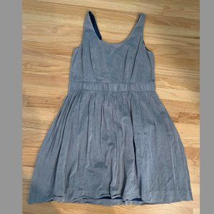 Boden Chambray Dress w/ Pockets Size 10 Fit & Flare